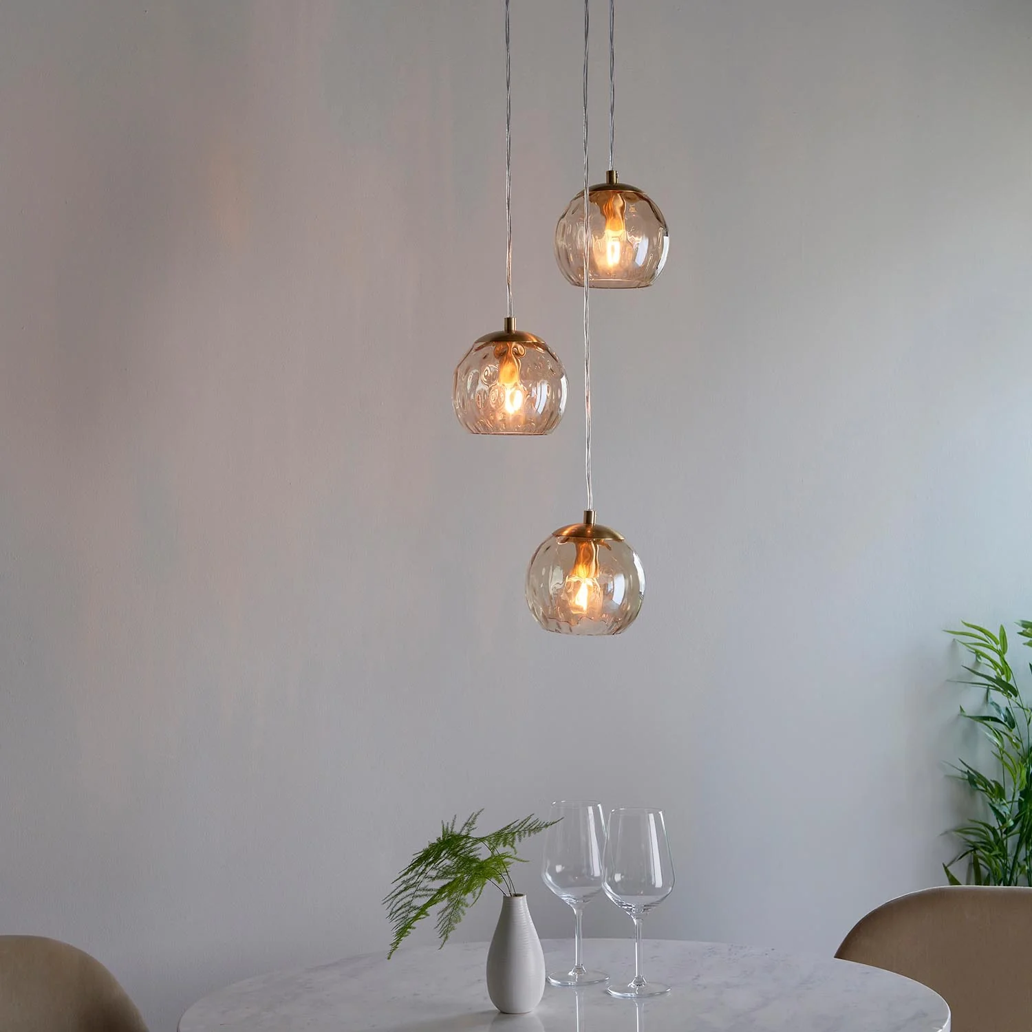 Bubble Drop 3 Ceiling Pendant - Image 4
