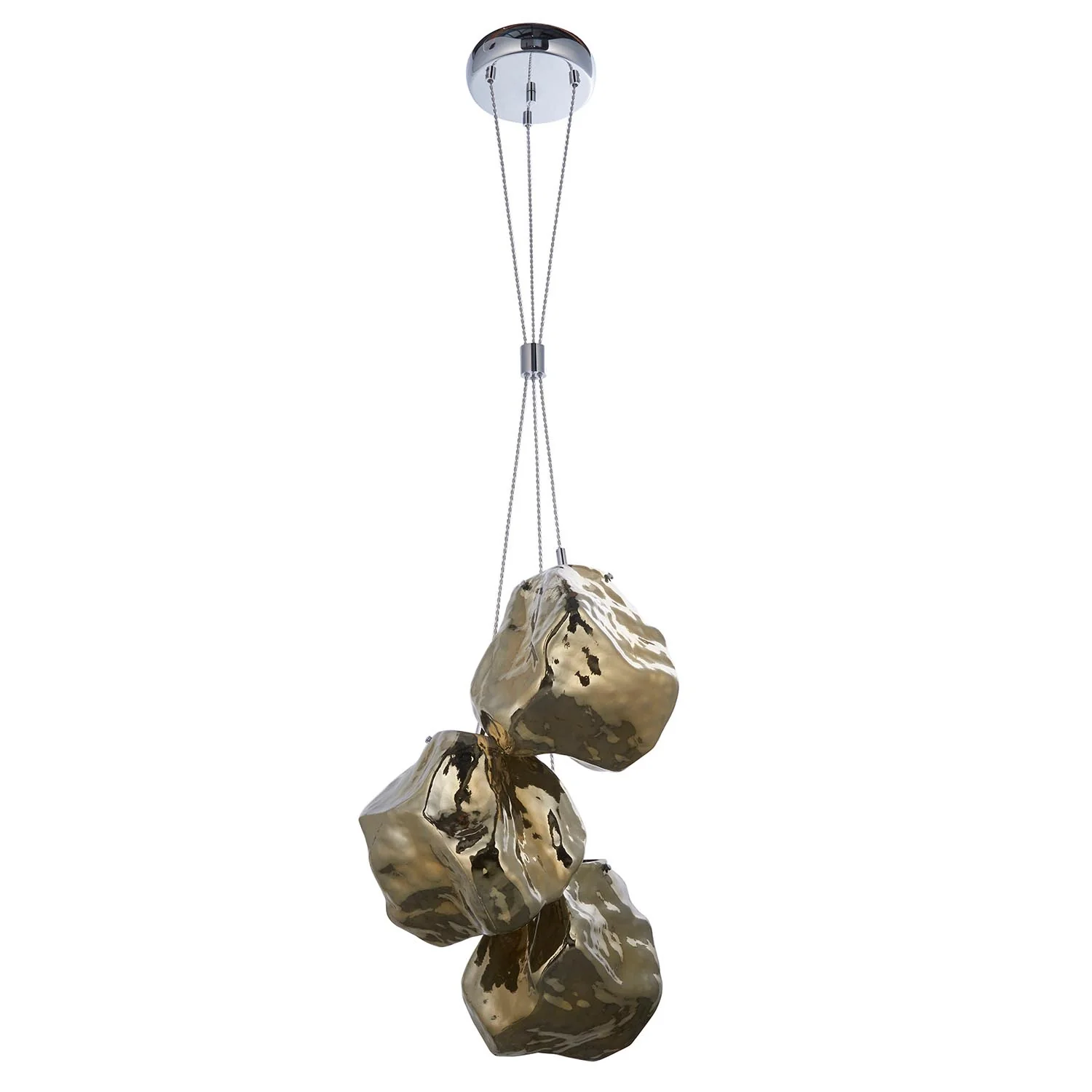 Luxe 3 Bronze ceiling Pendant - Image 7