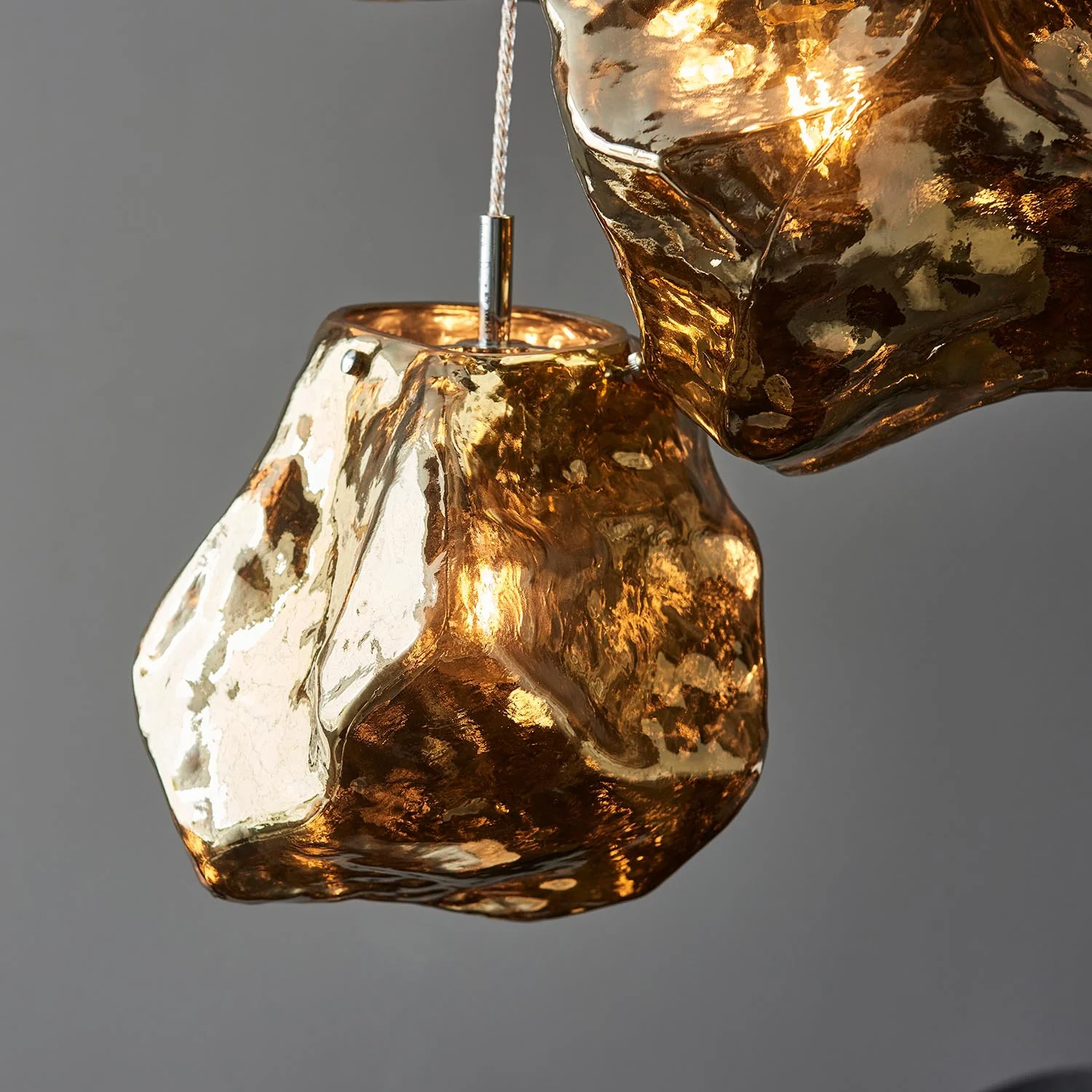 Luxe 3 Bronze ceiling Pendant - Image 9