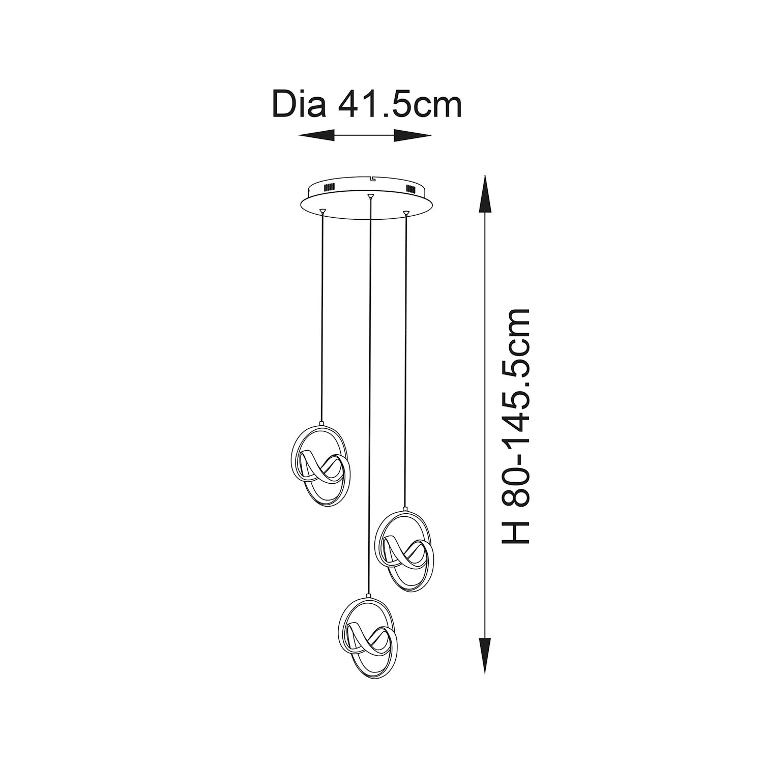 Matilda 3 Ceiling Pendant - Image 6