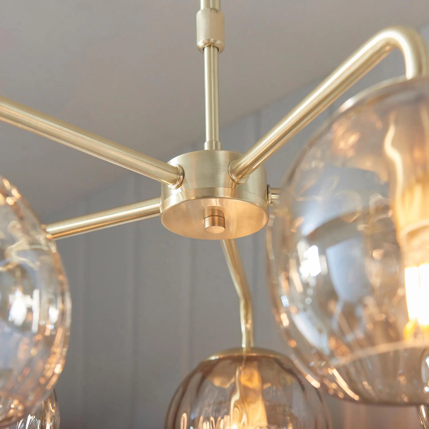 Rose 5 Arm Ceiling Pendant - Image 6
