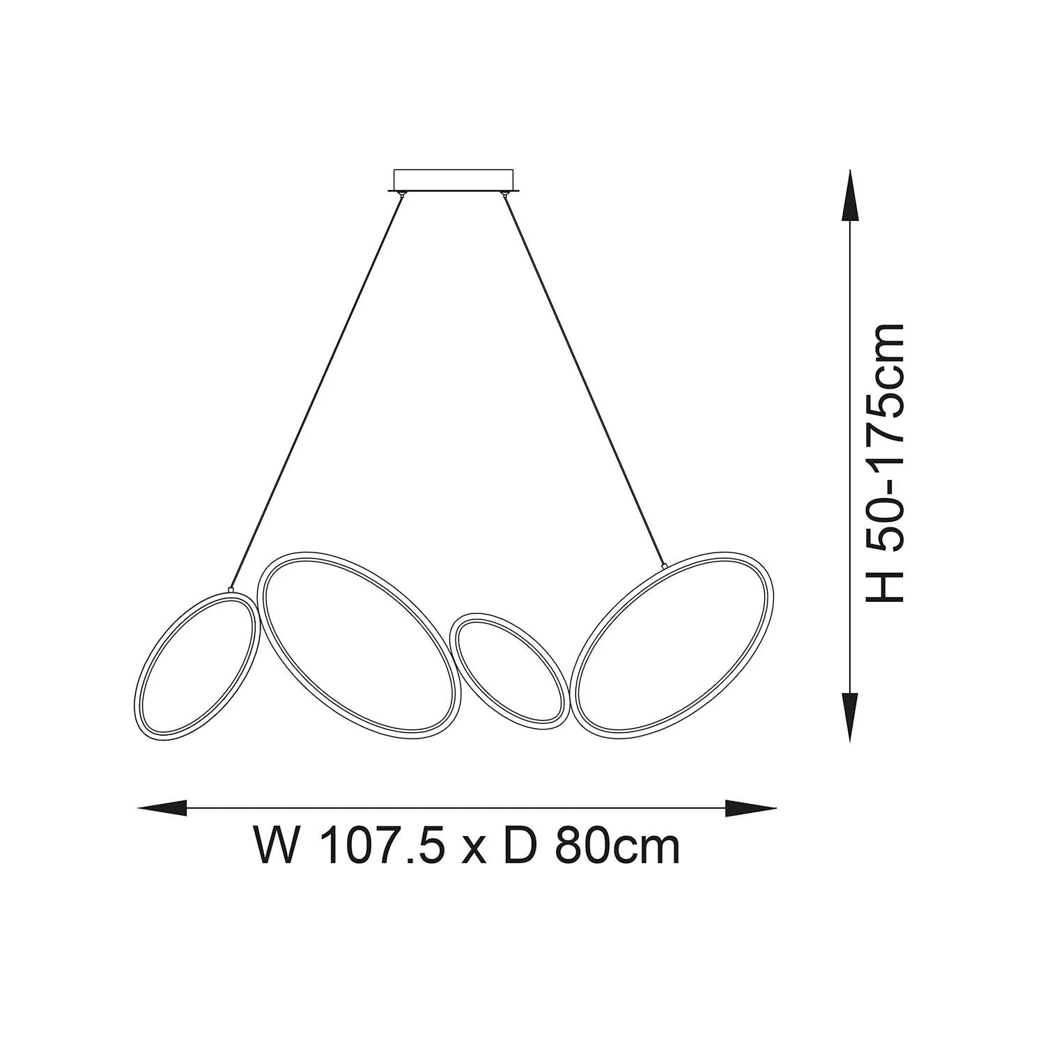Rose Drops Ceiling Pendant - Image 6
